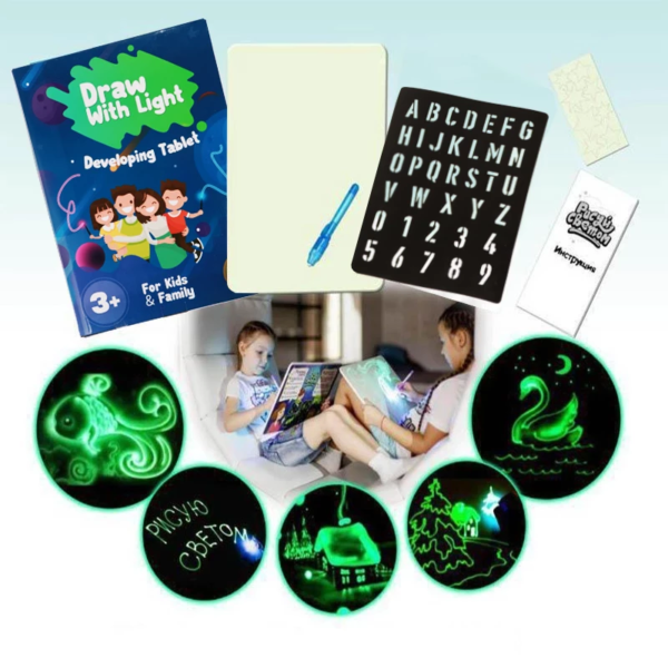 Buy Light Drawing Board | Coolest Drawing Board for kids