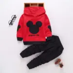 126 Mickey Silhouette Clothing Set