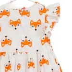 138 Fox Print Dress