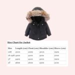23 Infant & Toddler Hooded Fur Down Jacket with Overalls