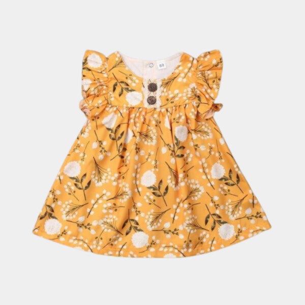 24 Baby Girl Floral Frock
