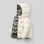 2A 2 Kids Camo Puffer Jacket – Reversible Jacket for Boys
