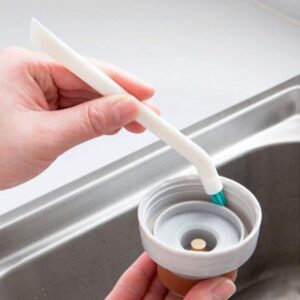 2pcs set cleaning narrow brush long handle portable baby bottle gap cleaning brush household kitchen tool 1 Mother Care