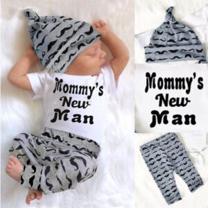 “Mommy’s New Man” 3 piece set - tinyjumps