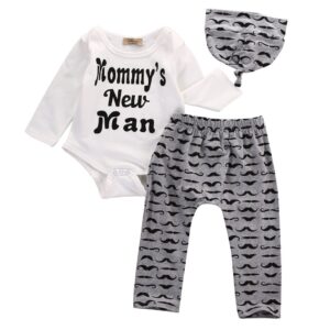 “Mommy’s New Man” 3 piece set - tinyjumps