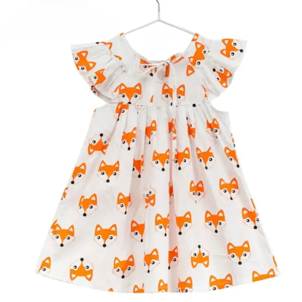 513 Fox Print Dress