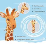 Tall and Fluffy Giraffe Toy - tinyjumps