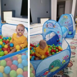 PORTABLE BABY BALL POOL TENT - tinyjumps
