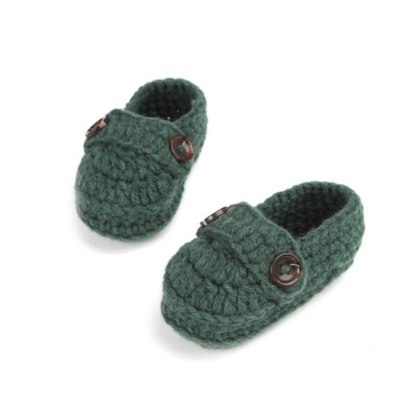 Knitting Baby Shoes - tinyjumps