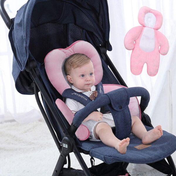 Baby Stroller Seat Cushion Thick Warm Car Seat Pad Cotton Sleeping Mattresses Pillow For Carriage Infant 1a02447a bfb4 4c6c 831e e1d58c5eed88 1 Bear Hug Head Positioning Pillow