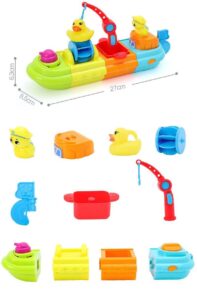 Fun&Games Bath Boat Water Squirt Toy - tinyjumps