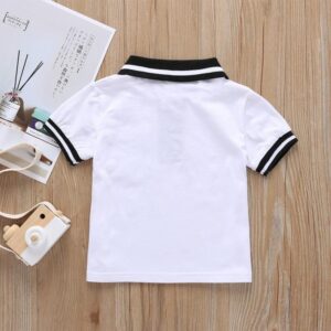 Monochrome Polo T-shirt - tinyjumps