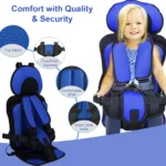 Child protection car seat Strap & Safe- 5 Point Special Needs Protection Car Seat