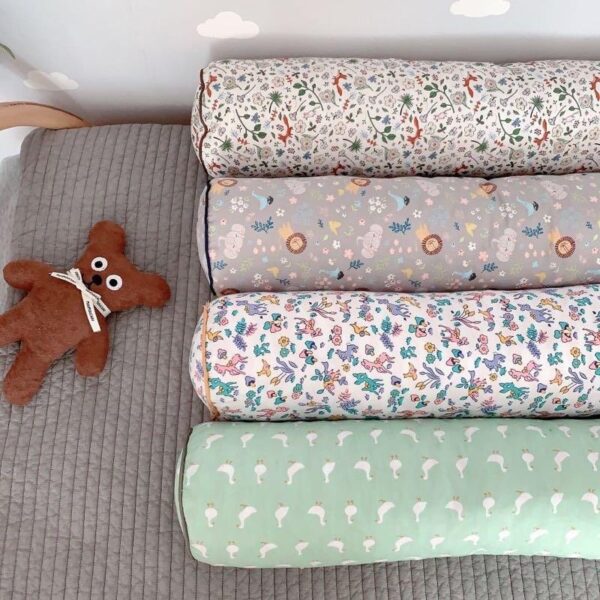 Cotton Baby Bed Bumper Crib - tinyjumps