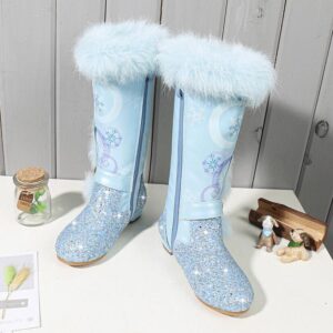 Elsa Faux Fur Calf Boots - tinyjumps