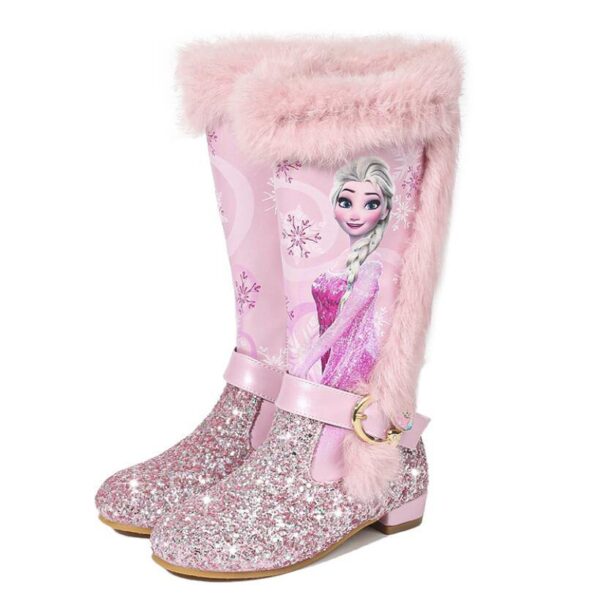 Elsa Faux Fur Calf Boots - tinyjumps