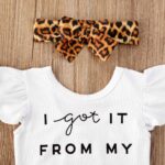 "I Got It From My Mama" Romper Outfit - tinyjumps