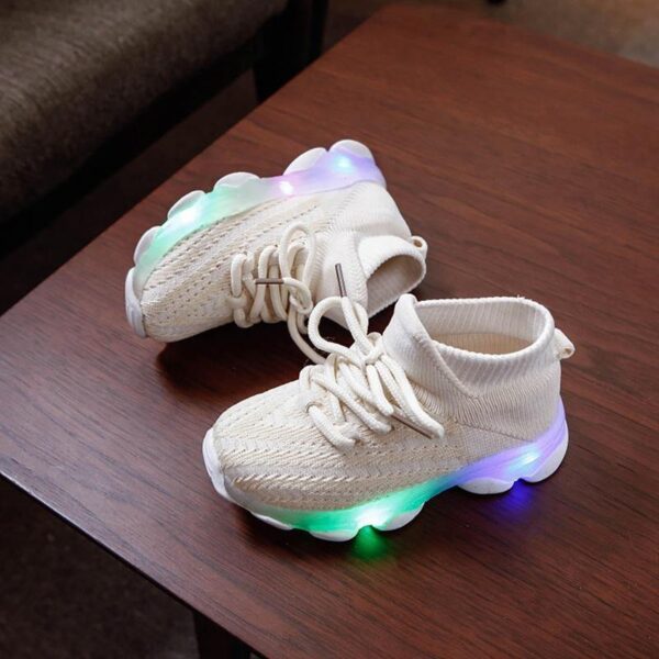 Flashing LED Sneakers - tinyjumps