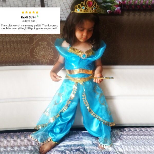 Princess Jasmine dress Costumes - tinyjumps