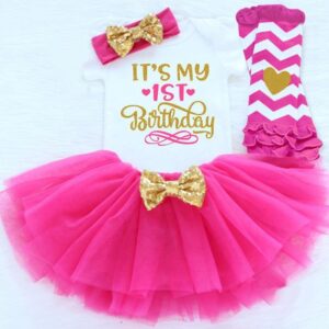 First Birthday Girl Romper Outfit - tinyjumps
