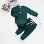 Ribbed Pattern Bodysuits - tinyjumps