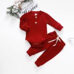 Ribbed Pattern Bodysuits - tinyjumps