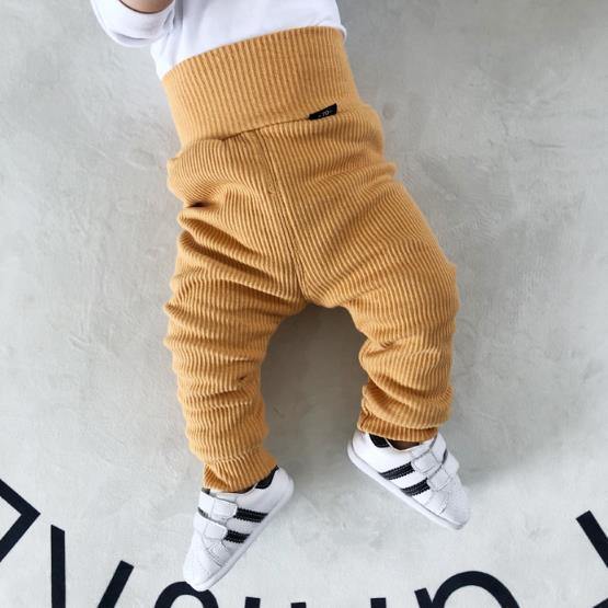 Ribbed Cotton Baby Pants - tinyjumps
