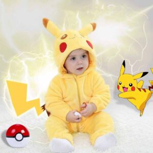 Kids Pikachu Baby Jumpsuit