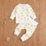 PUDCOCO Baby 0 24M Autumn Suit Fashion Polka Dot Long Sleeved Cotton Sunscreen Suit Suit Round f8888600 c54f 4de2 aa63 ea2a0eaaa03d 1 Sunny Pajama Set