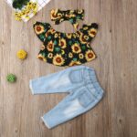 Sunflower Summer Outfit - tinyjumps