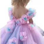 Toddler Kid Girl Princess Gold Rim Lace Long Sleeve Dress 4 removebg preview 2 Cotton Candy Tulle Ball Gown