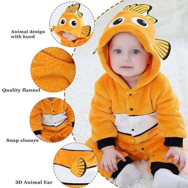 Untitled design 2024 03 26T115839.027 Baby Nemo Character Jumpsuit