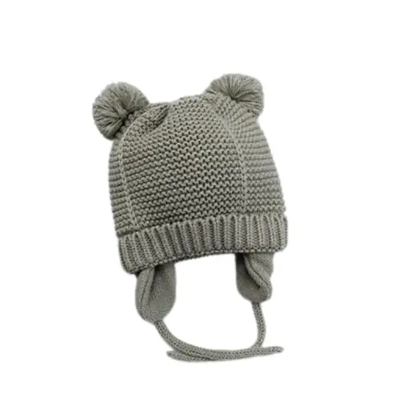 Untitled design 7 Winter pompom baby hat for kids