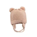 Untitled design 8 Winter pompom baby hat for kids