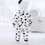 Snuggly Dalmatian Plush Jumpsuit - tinyjumps