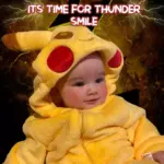 g Baby Pikachu Outfit Jumpsuit