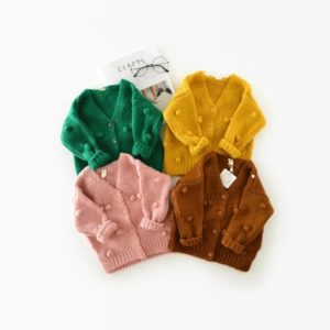 Baby Girl Knitted Sweater - tinyjumps