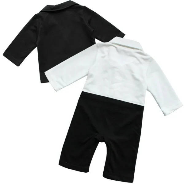 s l1600 18 2PCs Newborn & Infant Boy Tuxedo Outfit