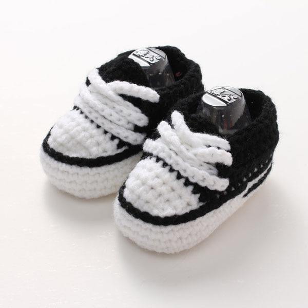 Knitted Lace-up Shoes - tinyjumps