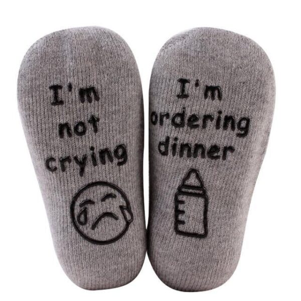Funny Sole Baby Socks - tinyjumps