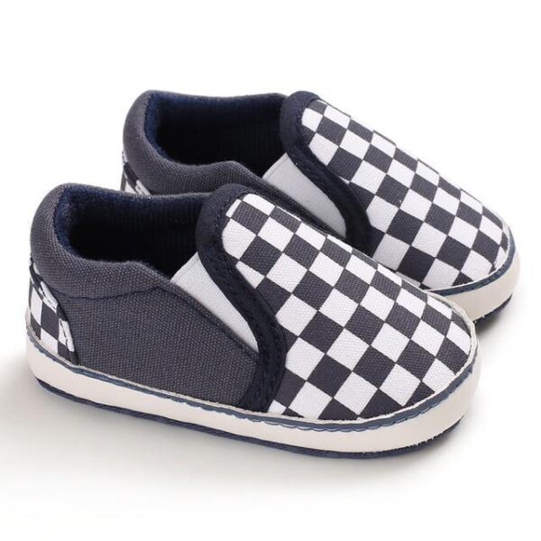 Checkered Baby Shoes - tinyjumps