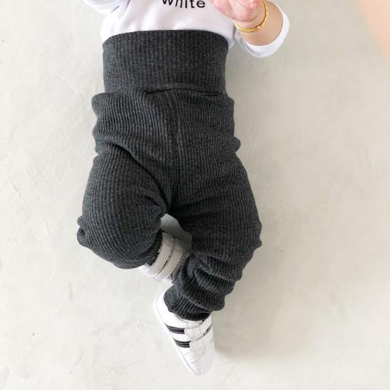 Ribbed Cotton Baby Pants - tinyjumps