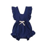 Frilly Romper for Little Darlings - tinyjumps