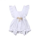 Frilly Romper for Little Darlings - tinyjumps