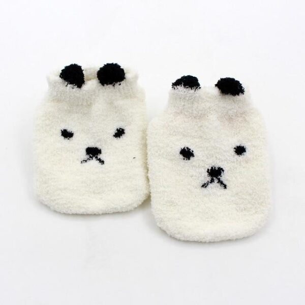 Fuzzy Socks - tinyjumps