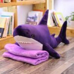 60 140cm Big Plush Shark From Russia Shark Plush Toys with blanket Stuffed Dolls Soft Animal 2.jpg 640x640 2 Shark Plush Toys