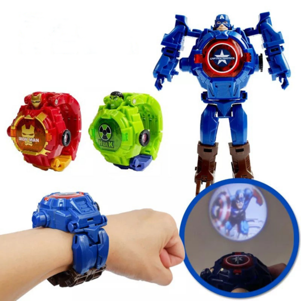 Artboard 2 Avengers Wrist Watch and Toy Set for kids