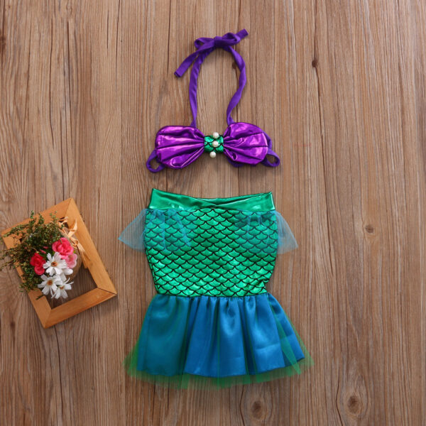 1 2 2 Baby Girls Mermaid Swimwear