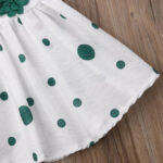 7 4 Girls White Cotton Dress with Hat