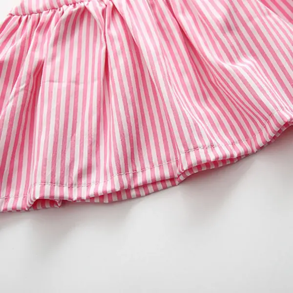 Girls Sleeveless Two piece Dress - TinyJumps